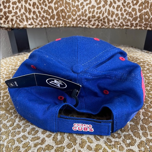 47 Brand Chicago Cubs Blue Red Cap - Picture 2 of 2